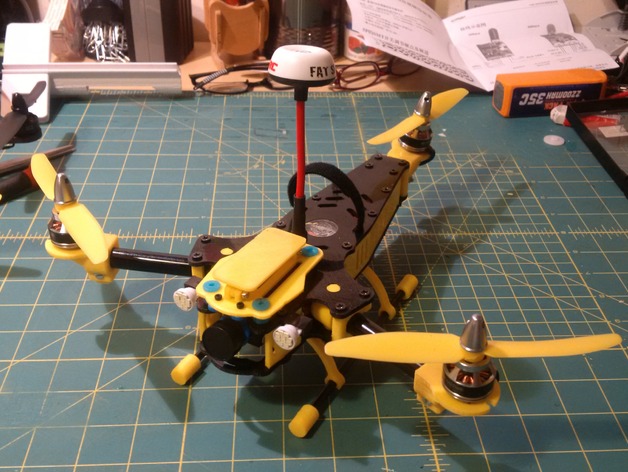 T280 3D Printed Mini FPV Tricopter