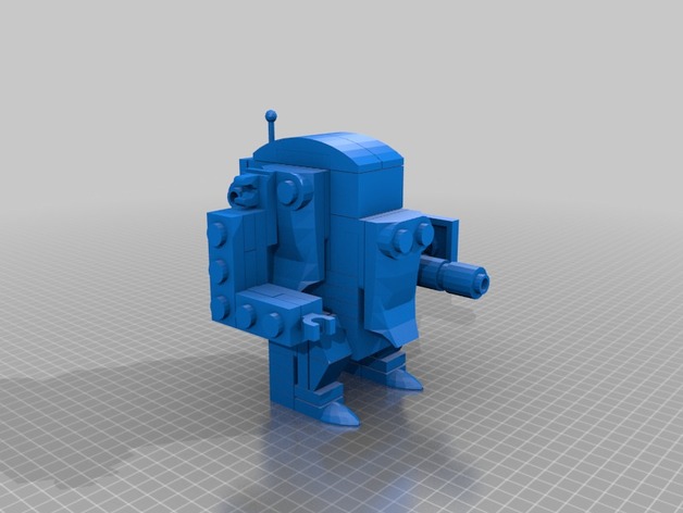 mini robot fig building bloks aka lego