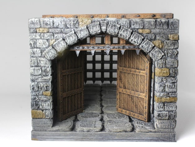 Image of OpenForge Stone Gatehouse