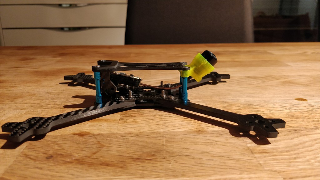 Antenna support stubby and TBS - Skull and Drones - Envy