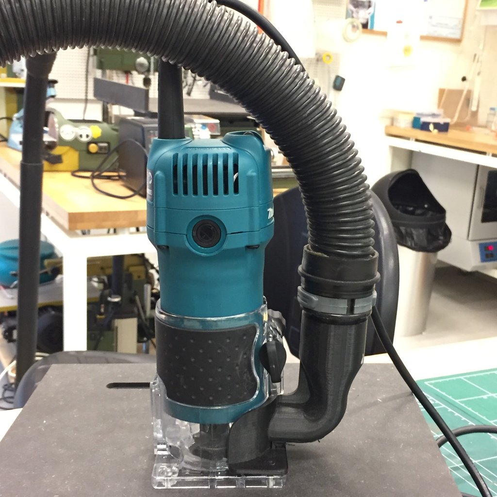 Dust suction adapter for Makita Trimmer
