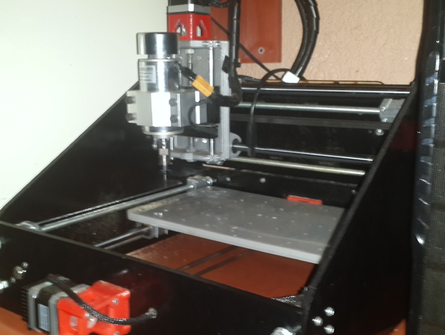 3D Printed CNC Mill mods