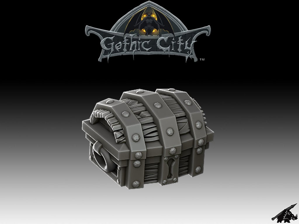Gothic City Chest C - Our New KICKSTARTER is Now LIVE!!!!