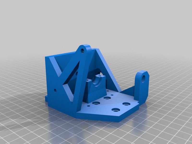 Anet A8 E3D V6 Direct Mount with 8mm Prusa PINDA mount