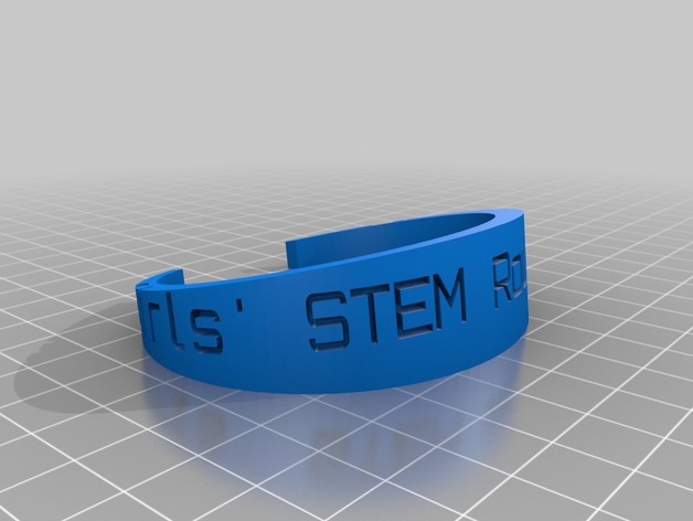 My Customized Ellipse Message Band Ethan