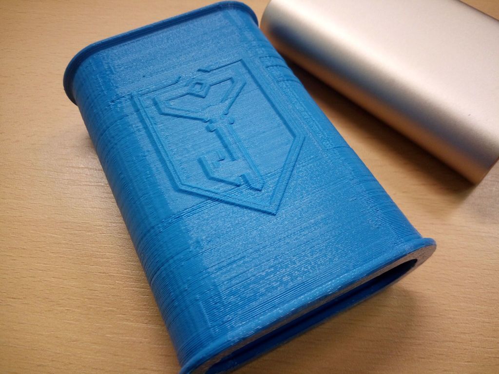 Ingress/Resistance themed protective sleeve for Xiaomi 10000 mAh powerbank