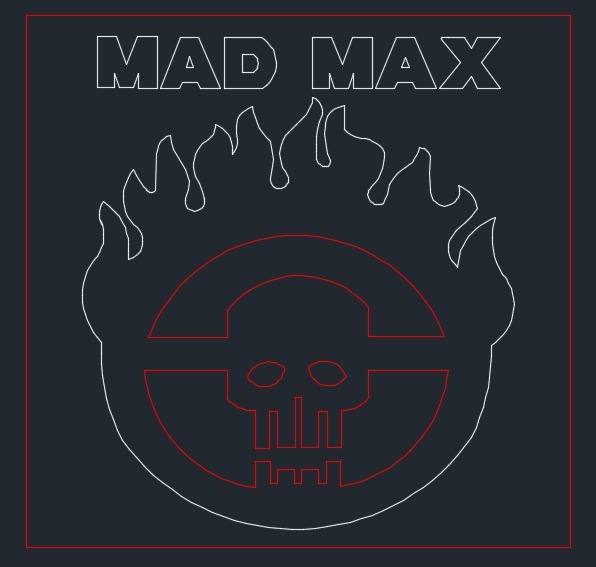 Mad Max "Logo" - Laser Cut