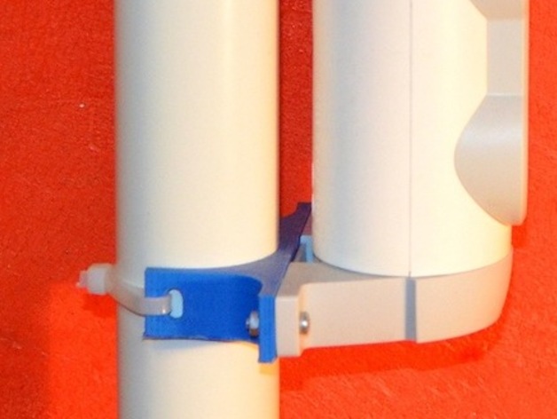 Mount Legrand socket outlet strip to IKEA table leg