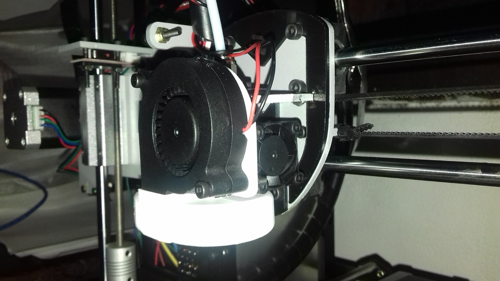 Layer Fan Duct for MakerParts 3D printer