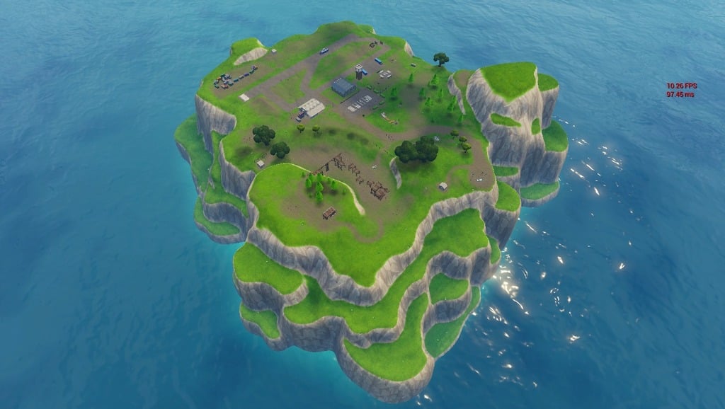Fortnite Map Waiting Lobby (Low detailed)
