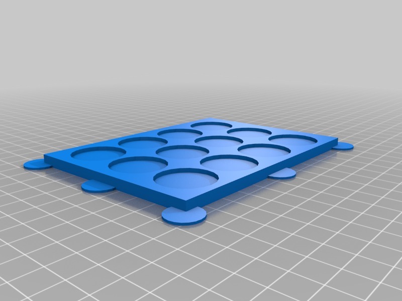 Unit Trays for Miniatures with 25mm base