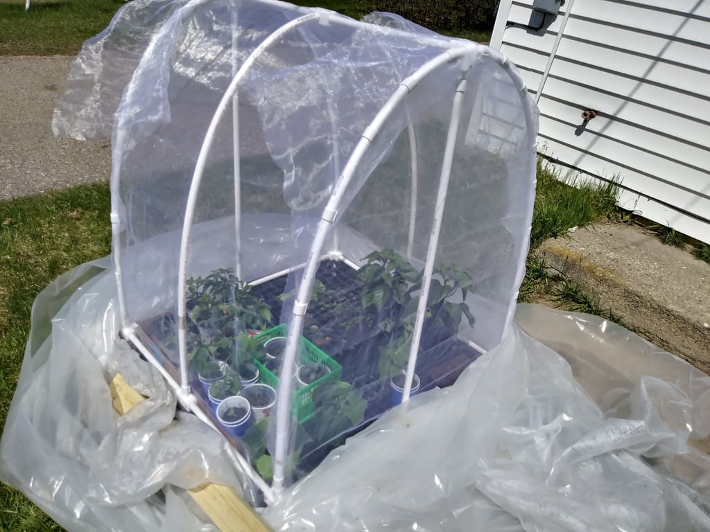 PVC Fittings for Hoop House style Greenhouse