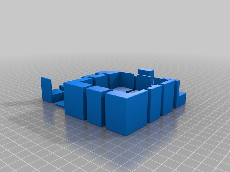3x3 Bump Cube Extensions (Mirror Blocks)