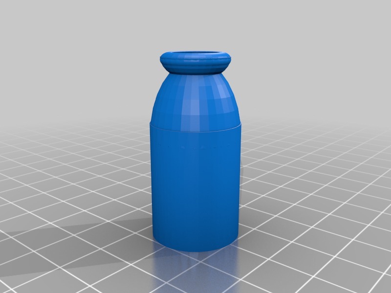universal model train milk jar