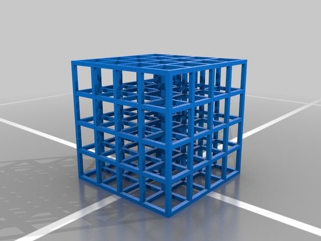 Simple Cubic Structure - 1 inch