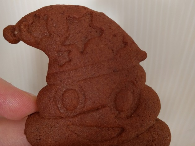 X-Mas Edition! Poop-Emoji Cookie Cutter
