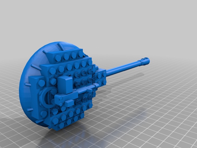 lego tank is3 turret