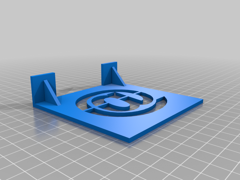 MINI SHELF 95X95 WITH @ DESIGN