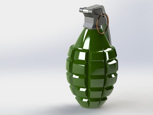 Hand Grenade Model