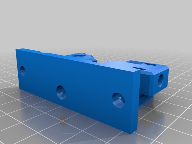 Compact Extruder MK8 drive gear IR gate with M5 mounting base for 2020 extrusion
