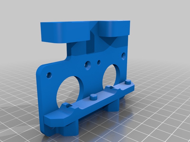 Dual extruder bracket for creality CR-10