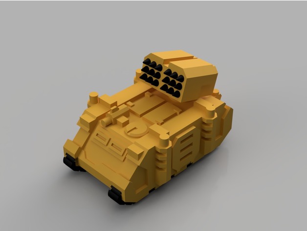 Whirlwind Artillery Vehicle for Epic 40K (6mm scale)