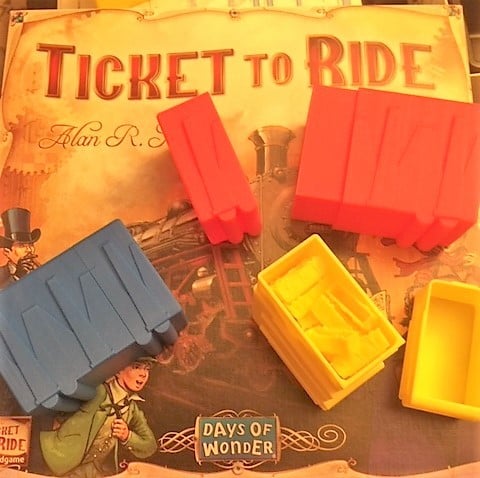 Ticket to Ride train sorter