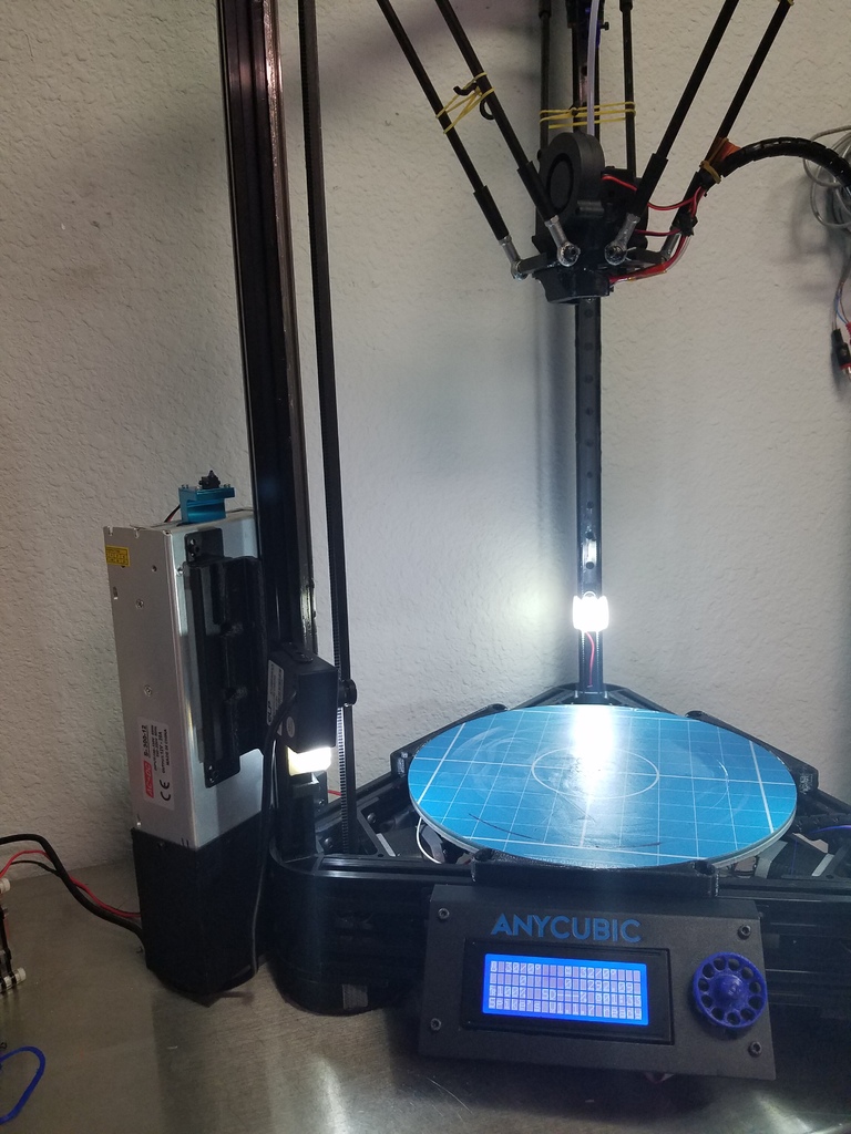Anycubic Kossel Power Supply Mount