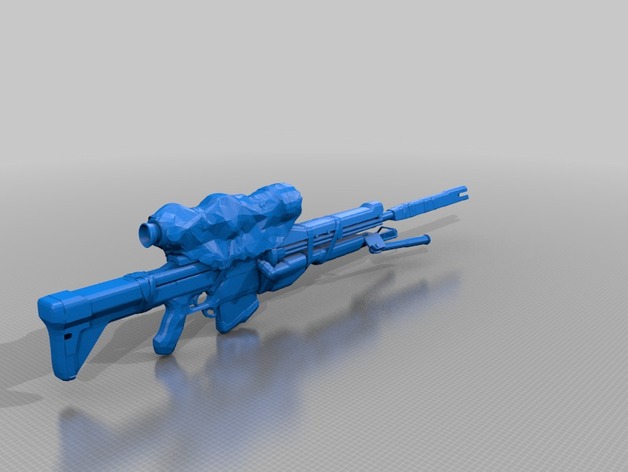 Destiny Exotic sniper file Patience and Time 1:1 Scale