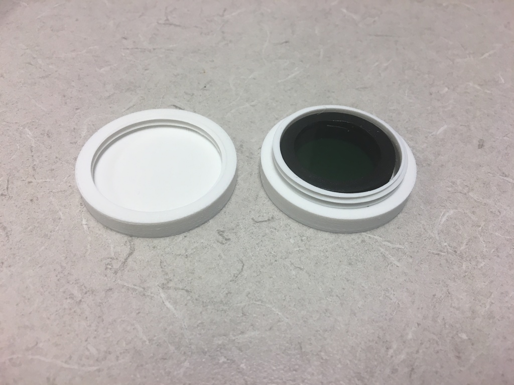 1.25" telescope eyepiece filter case