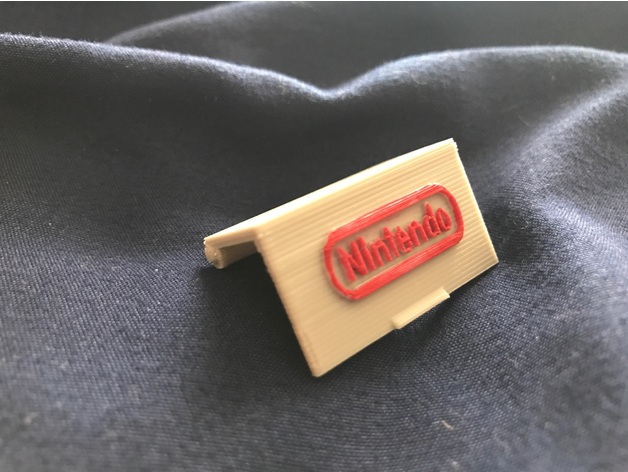Lid with Nintendo logo