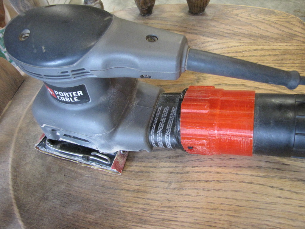 Porter Cable Model 342 Palm Sander Vacuum Adapter