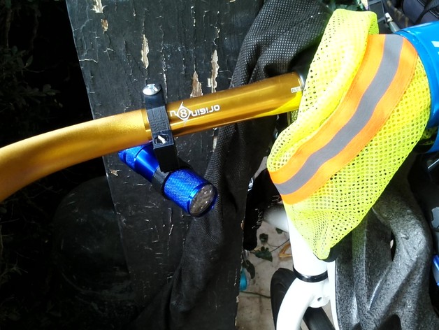 Bike Flashlight Holder 25mm x 25mm