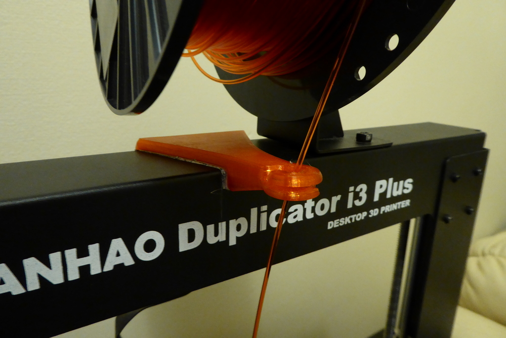 Filament guide for Duplicator i3 (Wanhao, Monoprice, Cocoon Create...)