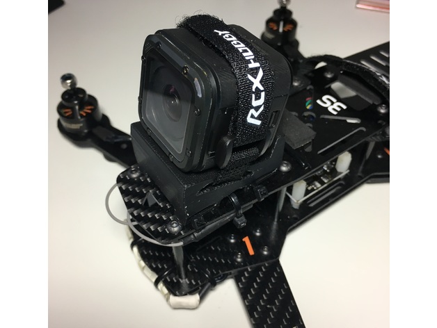 15 degree mount for GoPro Sessions (onto RCX H250CF Quadcopter)