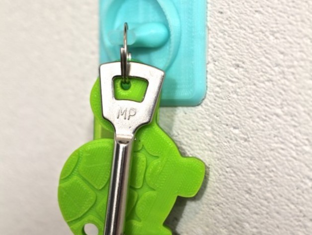 Keychain with wall socket.