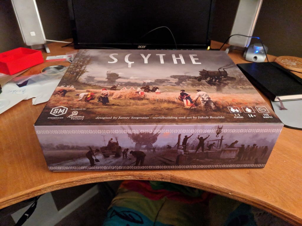 Scythe Organizer (fits all expansions and board extension)