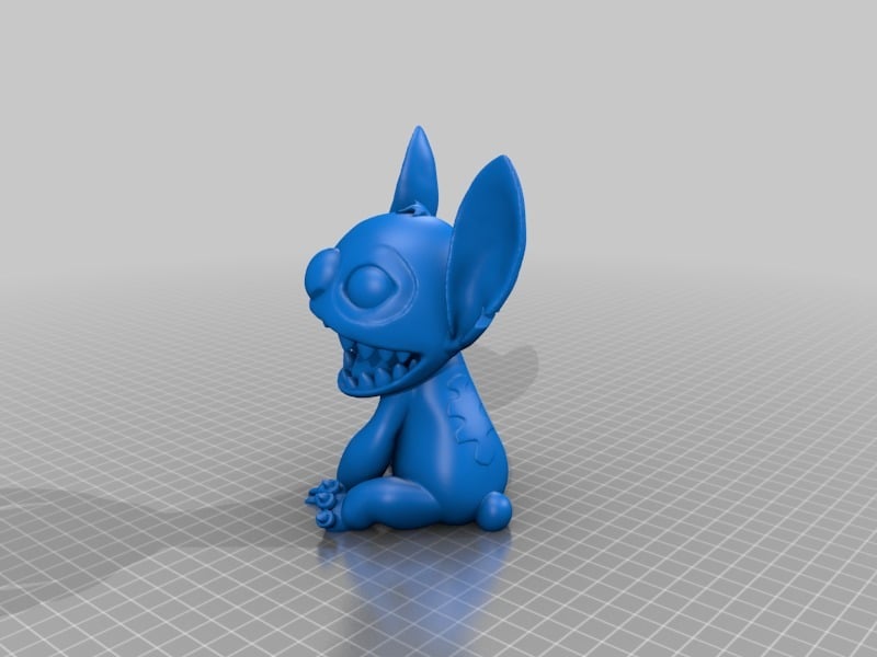 Stitch for printing Modello di stampa 3D