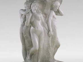 The Solitude of the Soul, modeled in plaster 1901; sculpted in marble 1914