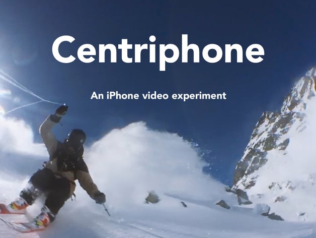 Centriphone (iphone + gopro) - original