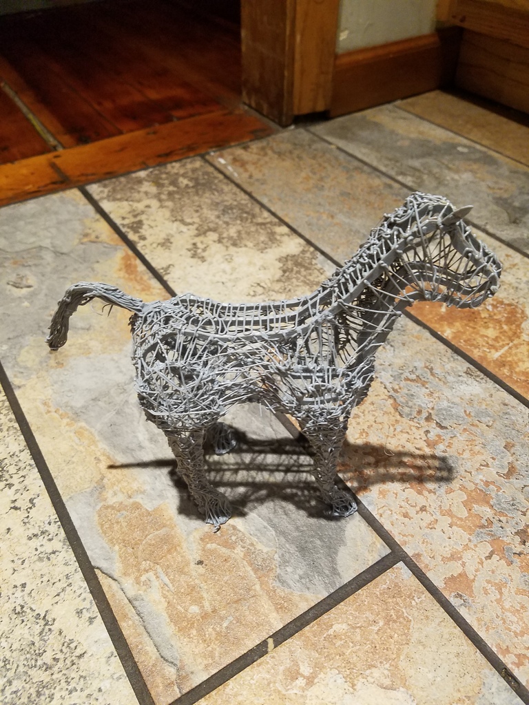 Horse wire frame - Frame only 3d pen required for assembly