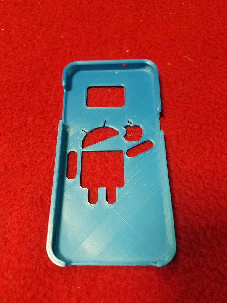 Galaxy S7 case Android Eats Apple