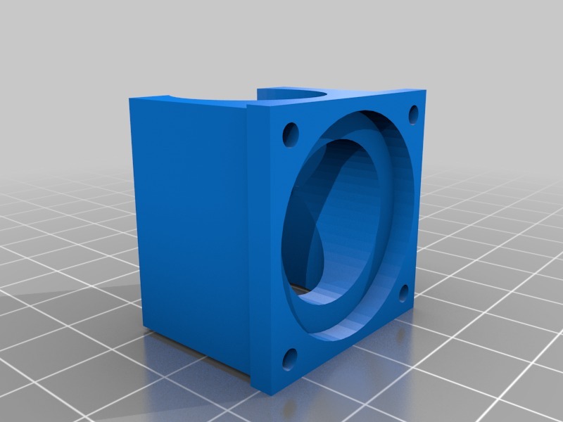 My Customized Hotend Duct Cooler Generator 22mm
