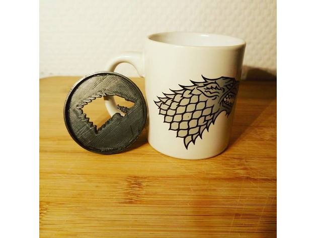 Game of thrones wolf coffee drawer