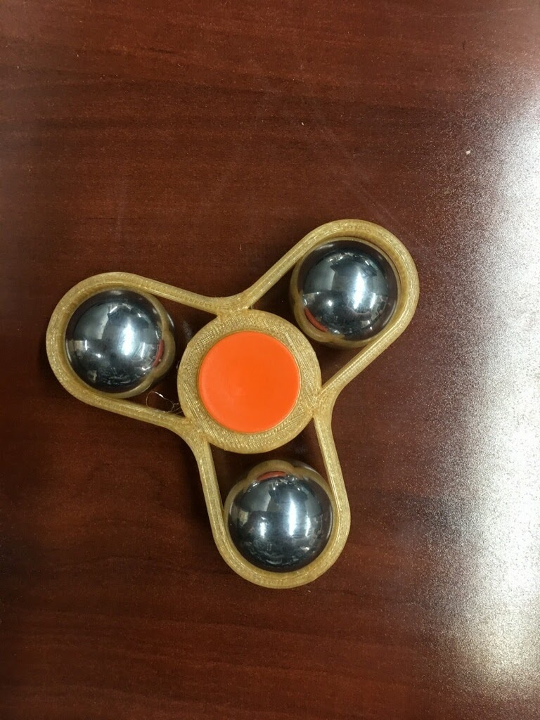 1in Steel Ball Fidget Spinner 