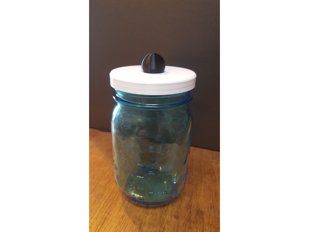 Jar Lid - Easy to Print