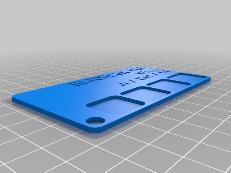 HATCHBOX PLA WOOD Filament Sample Card -  SCAD