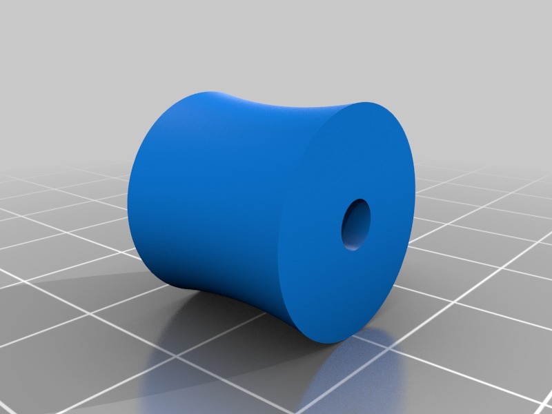 3D Printer Filament Spool Roller Without Bearing