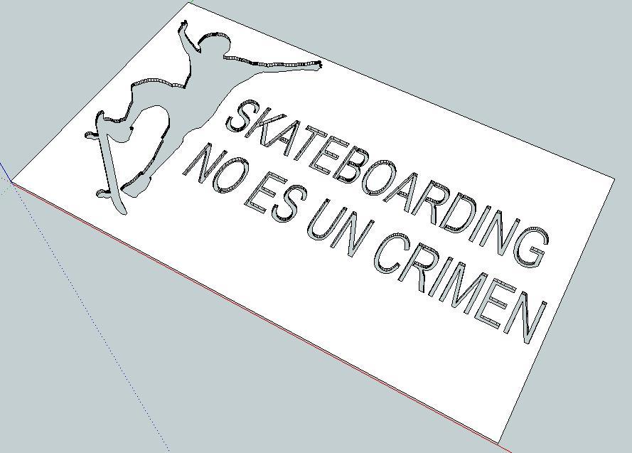 Graffiti Skateboarding no es un crimen / is not a crime