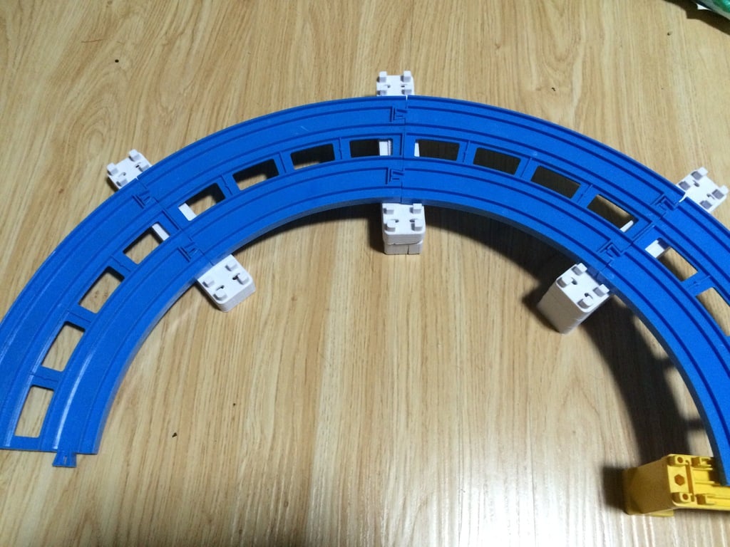 Plarail double-track mini piers